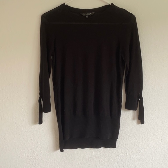 Knitwear by F&F black dressy bow tied side sleeves - Picture 1 of 4